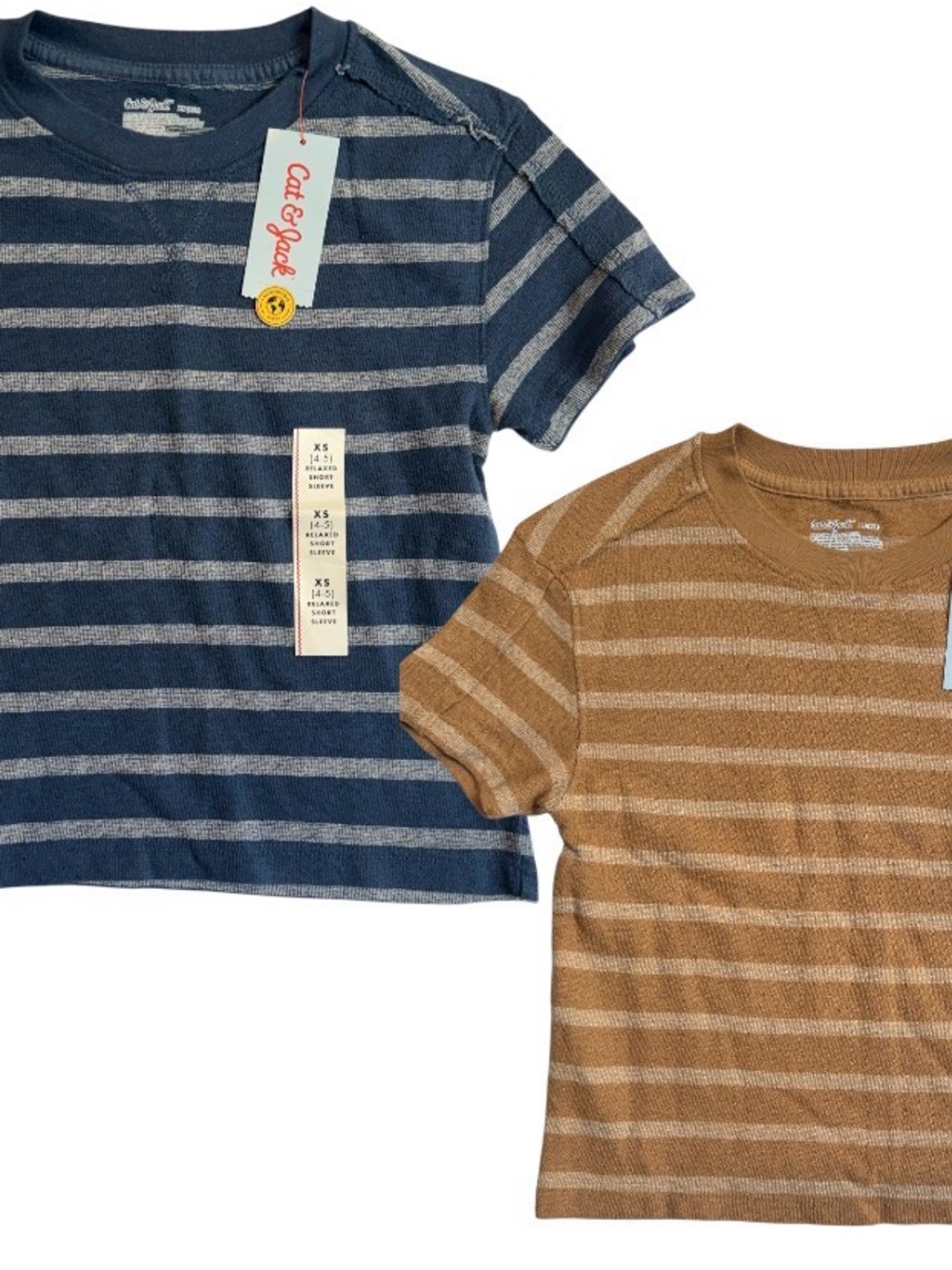 Cat & Jack 2-Pack Girls XS 4/5 Terry Cloth Pool Shirts NWT